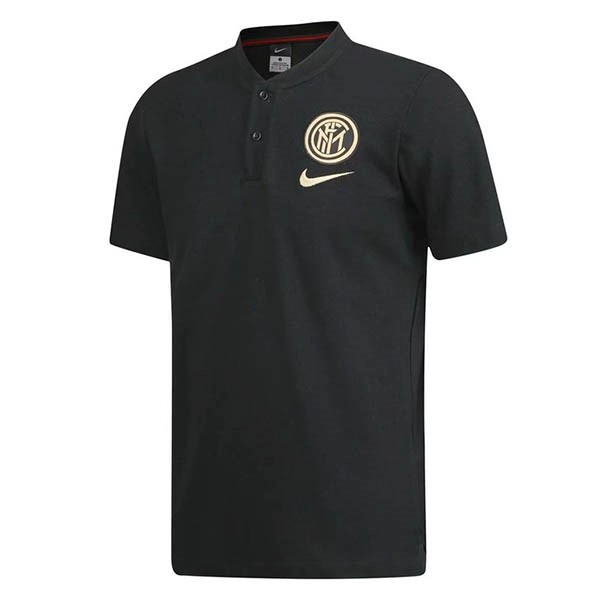 Polo Inter Milan 2019 2020 Negro Amarillo